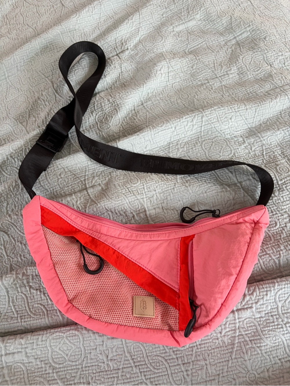 FP Movement by Free People Pink and Red Crossbody Sling Bag